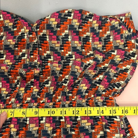 DR2 Multicolor Patterned Women's Dress - Picture 9 of 10